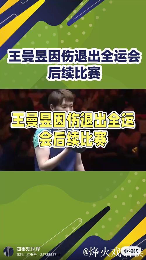 王曼昱因伤退出全运会乒乓球项目后续比赛